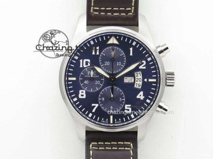 MIROTIME 0225 Big Pilot IW329701 M+F 1:1 Best Edition Black Dial on Brown Leather Strap MY RelaxedFit 7005